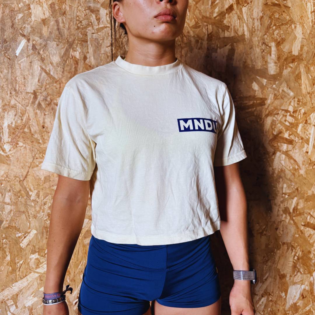 Camiseta oversize crop Gymnastic Club