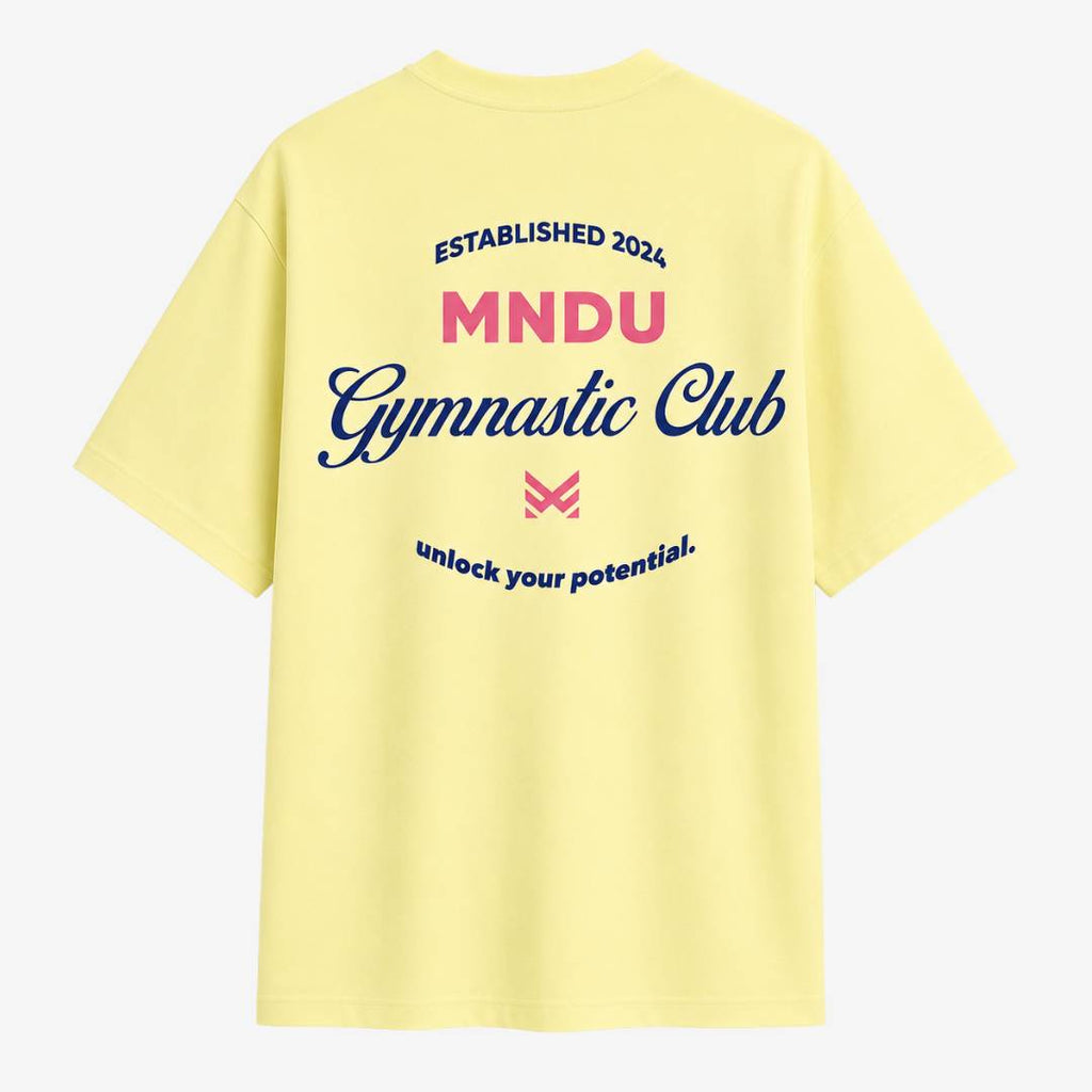 Camiseta oversize Gymnastic Club