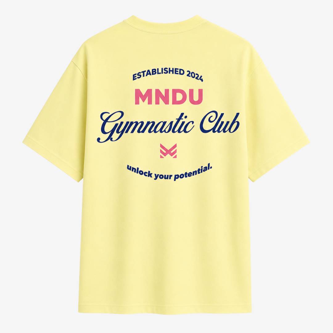 Camiseta oversize Gymnastic Club
